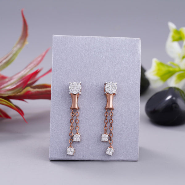 The Glamira Diamond Gold Earrings