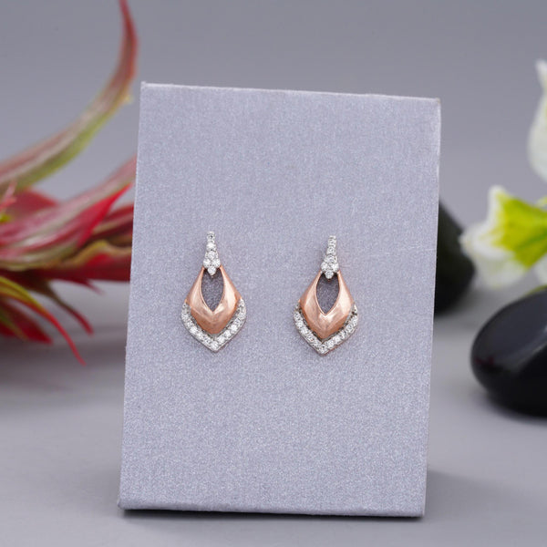 The Santayana Diamond Gold Earrings