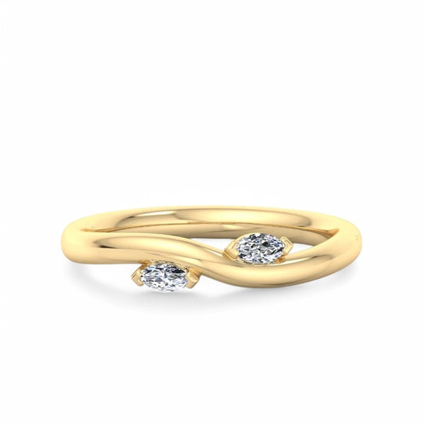 Vivian Marquis cut Lab Grown Eternity Band