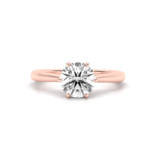 Remi 2.00 ct Round cut Lab Grown Diamond Engagement Ring