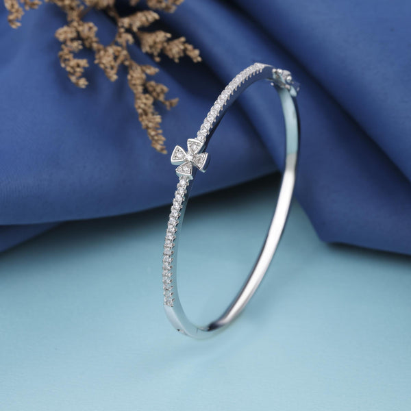 The Flower Silver Bracelet