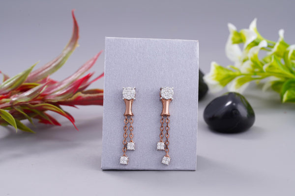 The Glamira Diamond Gold Earrings