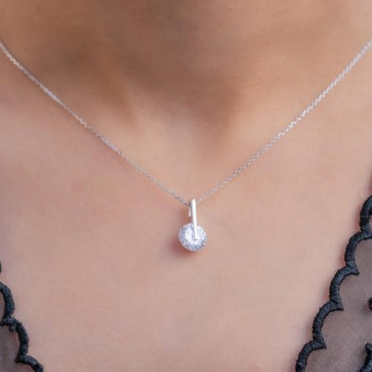 pure silver necklace set