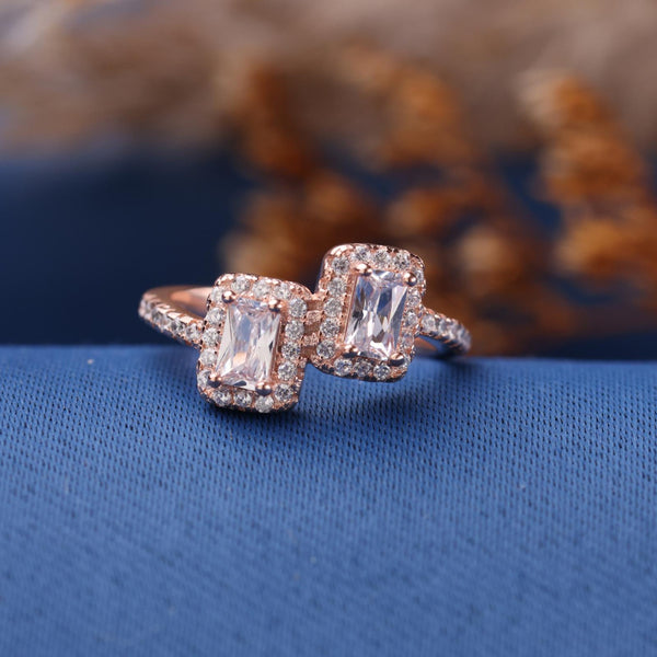 The Zircon Together Forever Rose Gold Ring