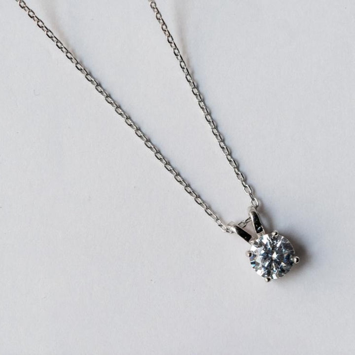 silver necklace for women
