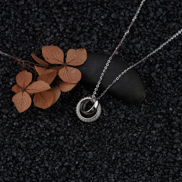 round ring necklace