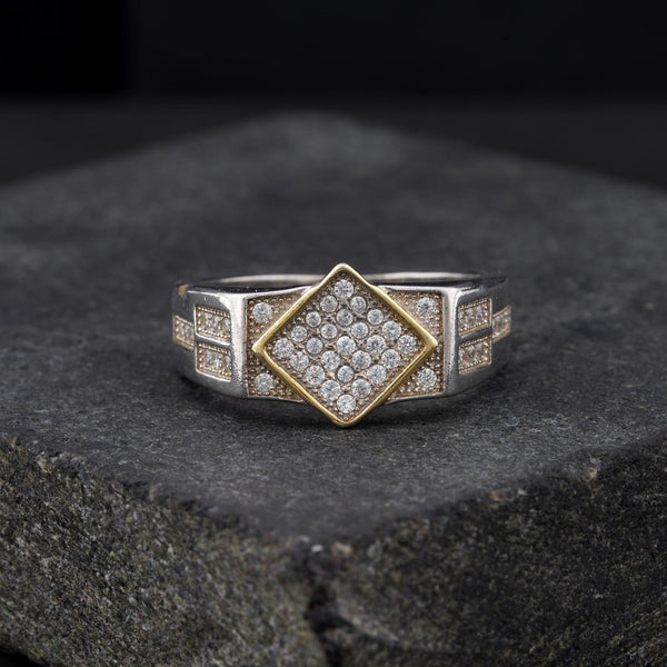 The Igor Diamond Silver Ring