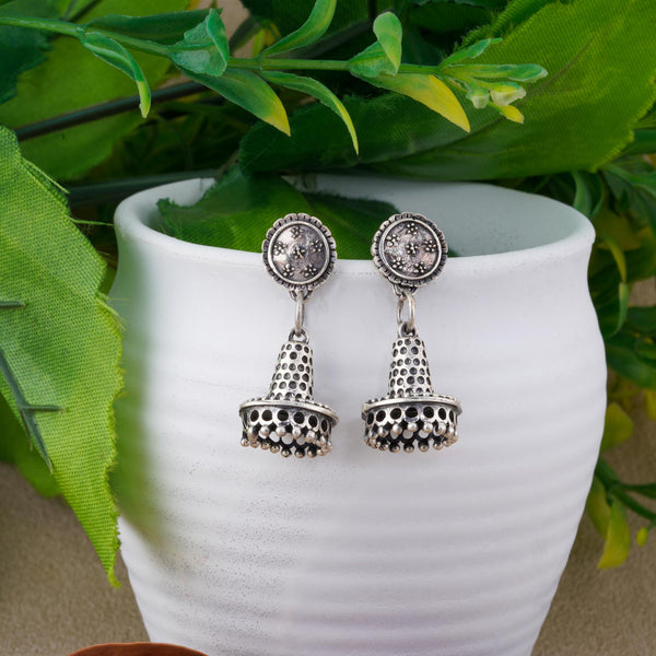 The Antique Silver Earrings